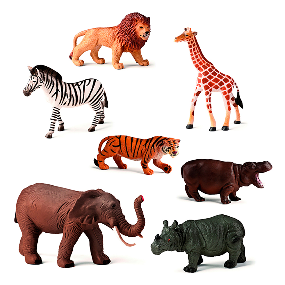 WILD ANIMALS 7 UTS | miniland teach&play